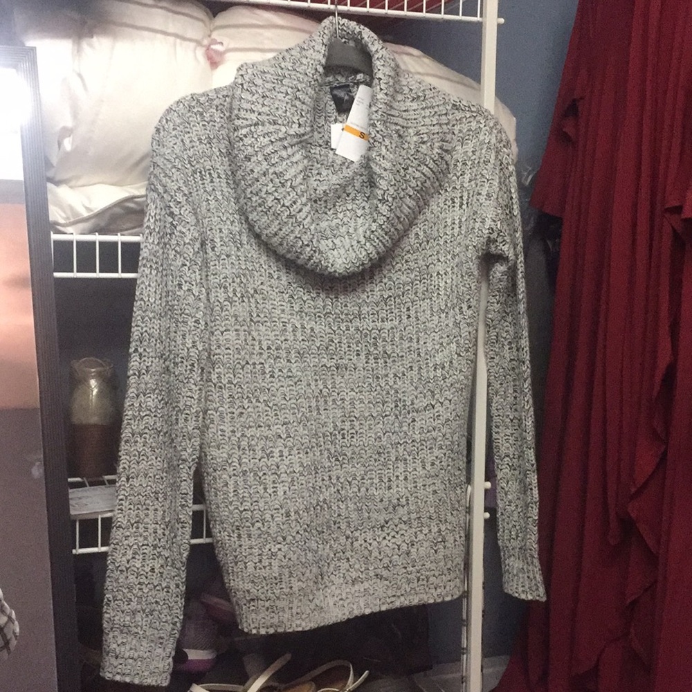 Cowl neck sweater